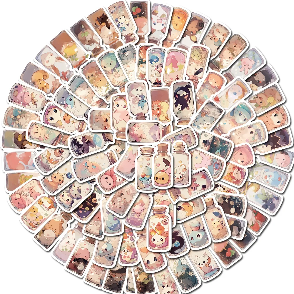 

100 шт., водонепроницаемые наклейки для скейтборда, ноутбука, телефона