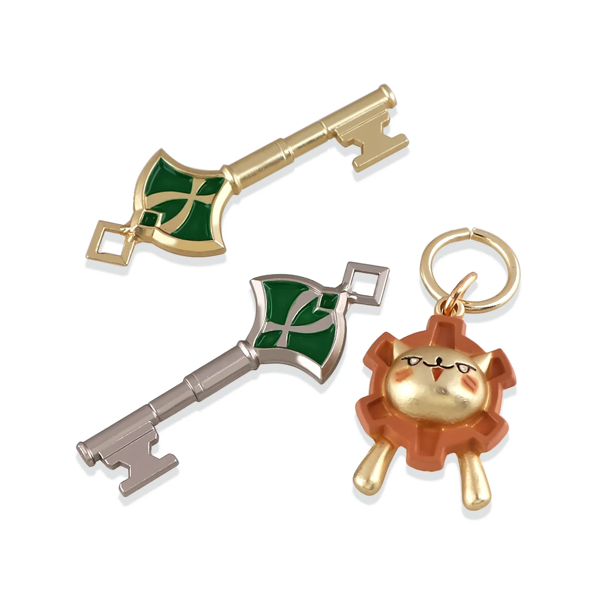 

Genshin Impact Cute Keychains Anime Keychain for Car Motorcycles Keys Holder Keyring Women Men Fashion Jewelry Accessories