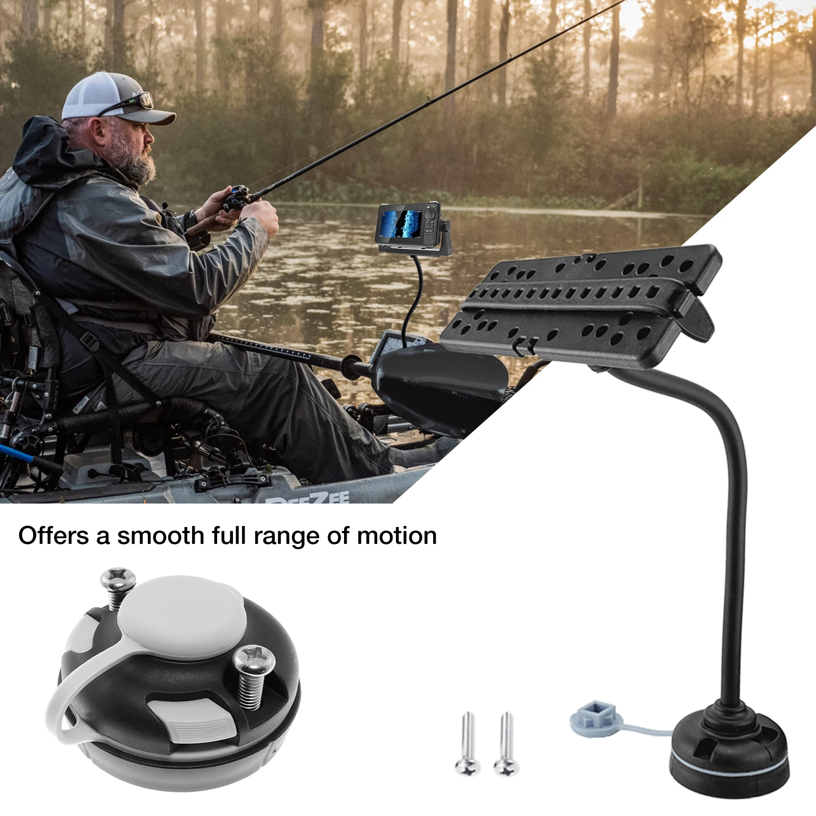 Рыбопоисковый кронштейн база для морского электронного рыбопоискового