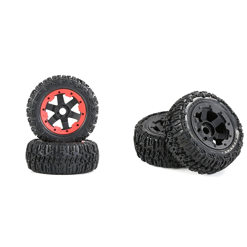 

Задние резиновые шины для внедорожников 1/5 HPI ROFUN BAHA ROVAN KM BAJA 5T/5SC/5FT, аксессуары для радиоуправляемых игрушек, красный