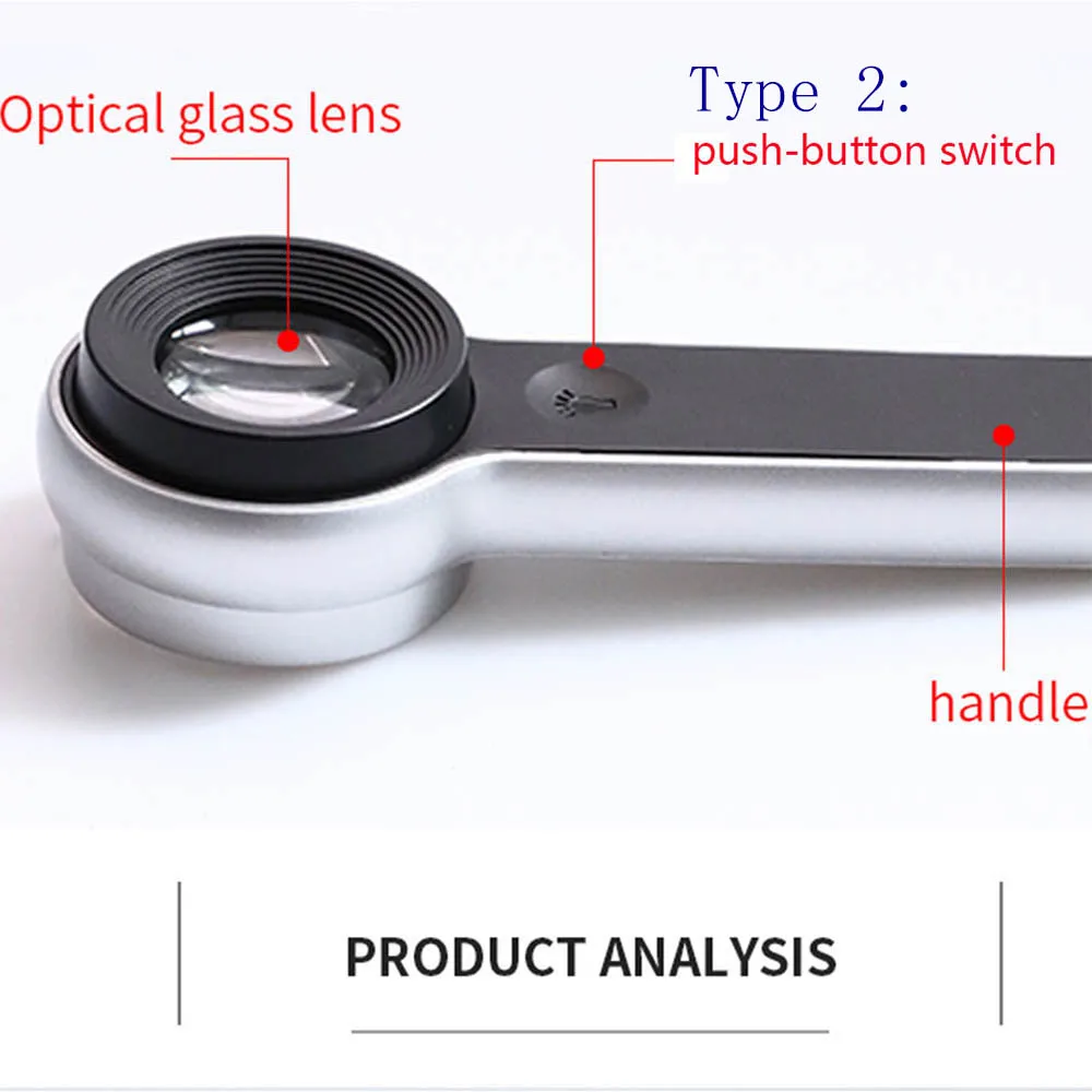 

VEKKLA Ручная лупа 60x