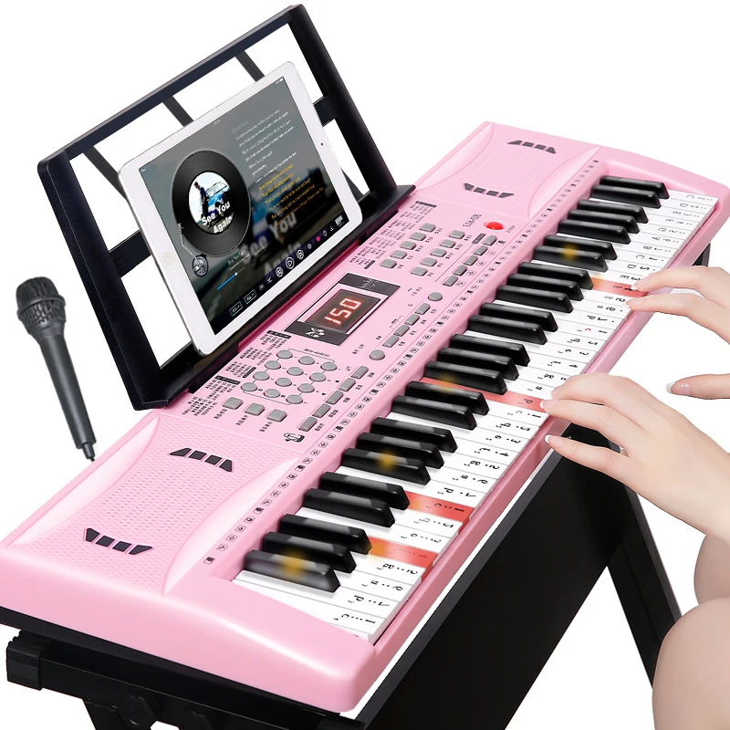 

Профессиональное цифровое пианино, клавиатура, для взрослых, портативный Midi-контроллер, синтезатор