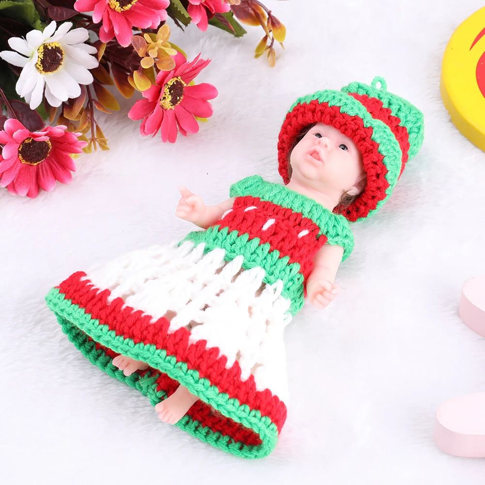 

Kids Silicone Girl Babe Doll Realistic Vinyl Flexible Lifelike Reborn Doll Toy Baby Playmate Birthday Children Gift