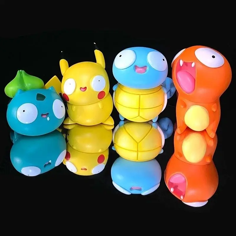 

The newly launched Pokémon Three Silly, cute, big eyes funny Charmander,high-value figures,dolls,car home decorations,toys,gifts