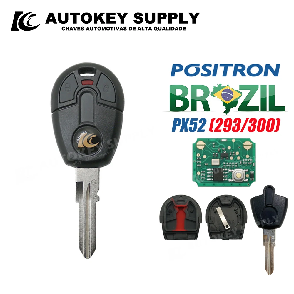 

For Positron Remote Key Alarm System, With Fiat LOGO - Double Program (293/300)