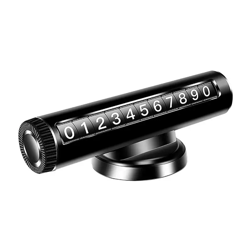 

Parking Number Plate Temporary Car Number Card Plate Car Styling Auto Interior Dashboard Telephone Ornament Decorations