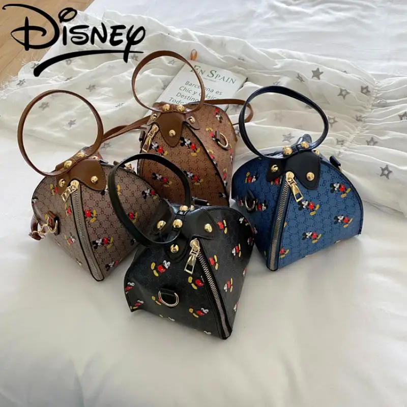 

Disney Woman Bag All-match Women Bag Mickey Lantern Women's Bag Shoulder Bag Fashion All-match Diagonal Tote Bag