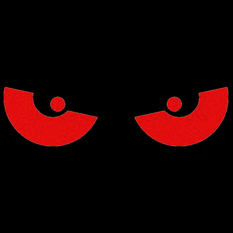 

Аксессуары для электрического велосипеда, светоотражающие наклейки, универсальные наклейки «глаза быка» для электрического скутера