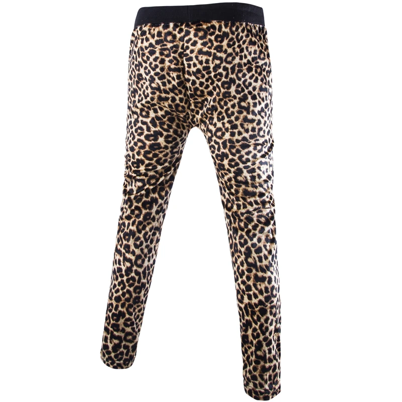 High Quality 2022 Fashion Leopard Grain Elastic Waist Joggers Hip Hop Harem Pants Men Casual Sweatpants Pantalon Homme