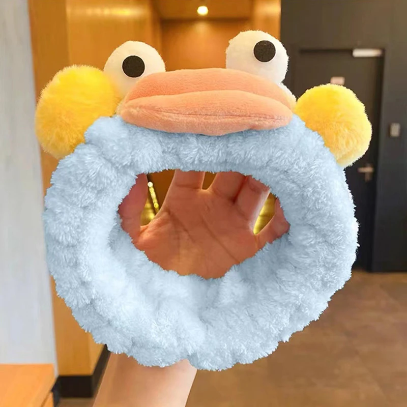 Забавная повязка на голову для спа с колбасой женщин и девочек модная мультяшная