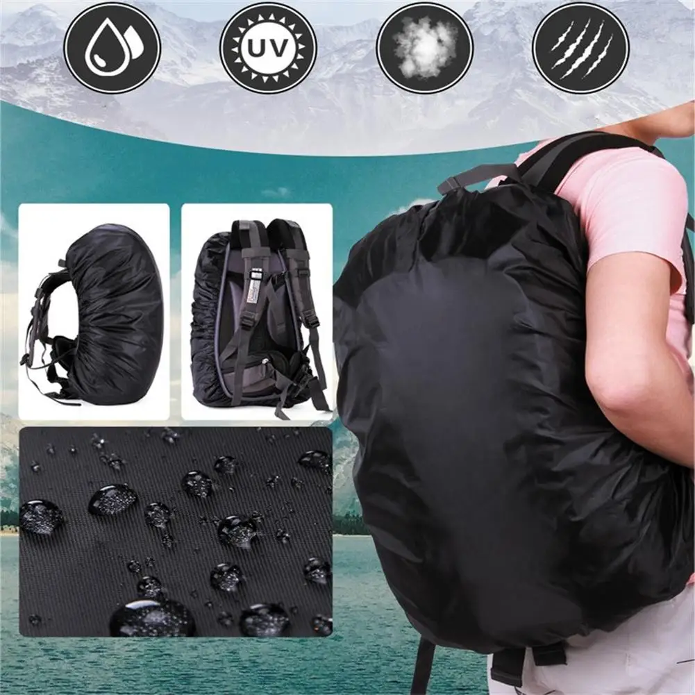 

35L 45L Adjustable Light Waterproof Dustproof Backpack Rain Cover Portable Ultralight Shoulder Bag Protect Outdoor Tools hotsale