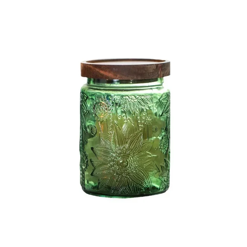 Герметичная стеклянная бутылка банка для хранения пищевых продуктов кухонная
