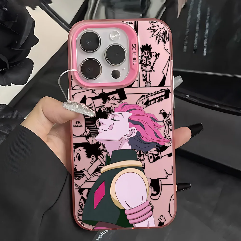 Фото Чехол для телефона Anime Killua Hunter X Hunter для Oppo Reno13 Reno12 Reno11 Reno10 Reno8 Reno7 Reno6 Z F T Pro Plus 4G 5G Matte Cover №2