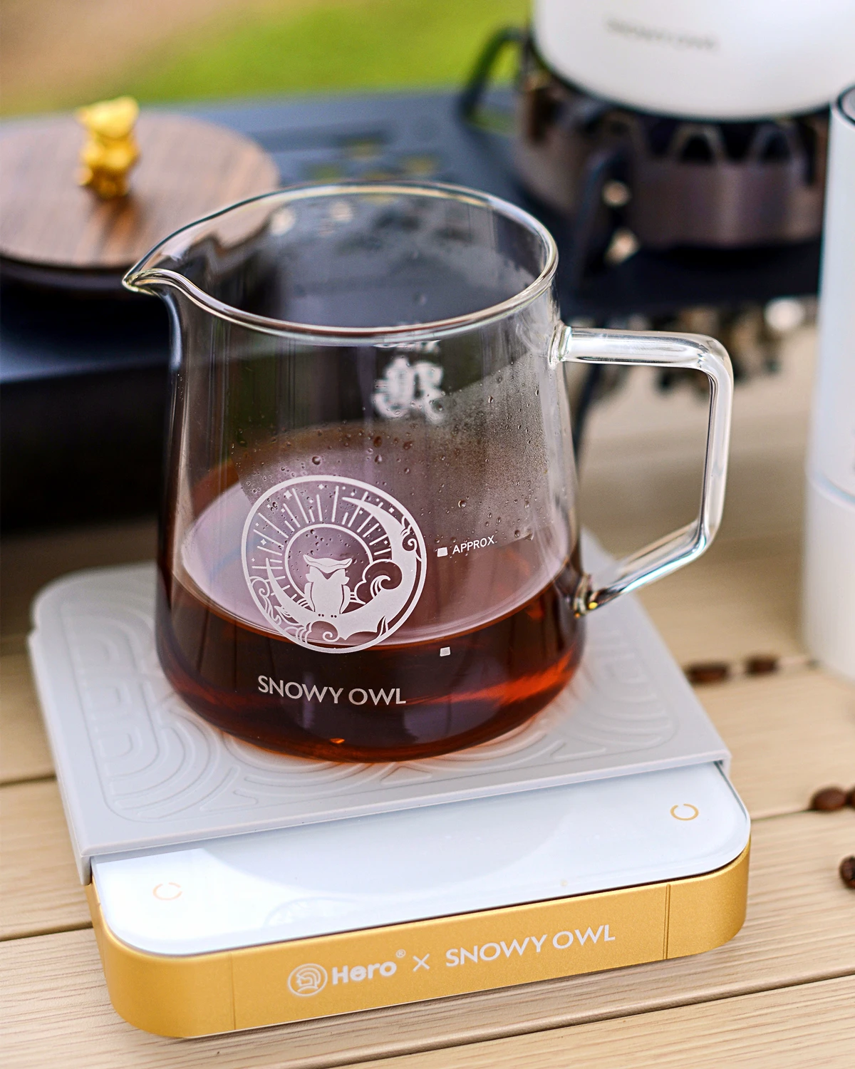 Цифровые весы для кофе HERO 0 1 г/2 кг электронные приготовления эспрессо с таймером