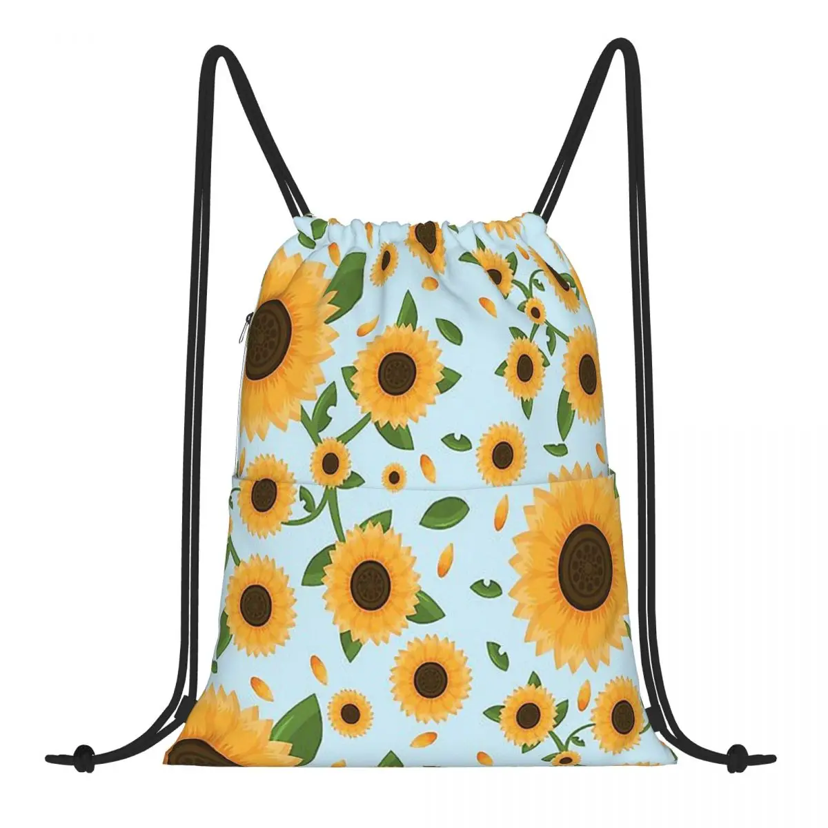 

Sunflower Patterns Sunflowers Towards The Sun Flower Bundle Bags Kawaii Waterproof Cosplay Bag Storage Shopping Housekeeping