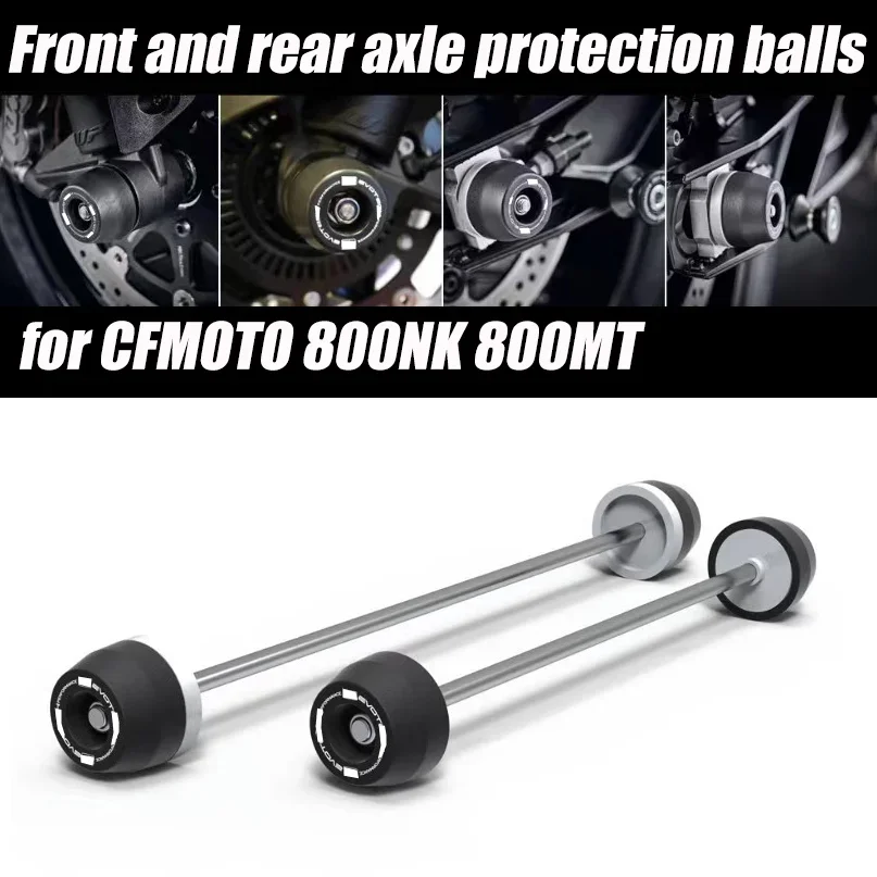 Для мотоцикла CFMOTO 800NK 800MT защита передней и задней оси слайдер для предотвращения