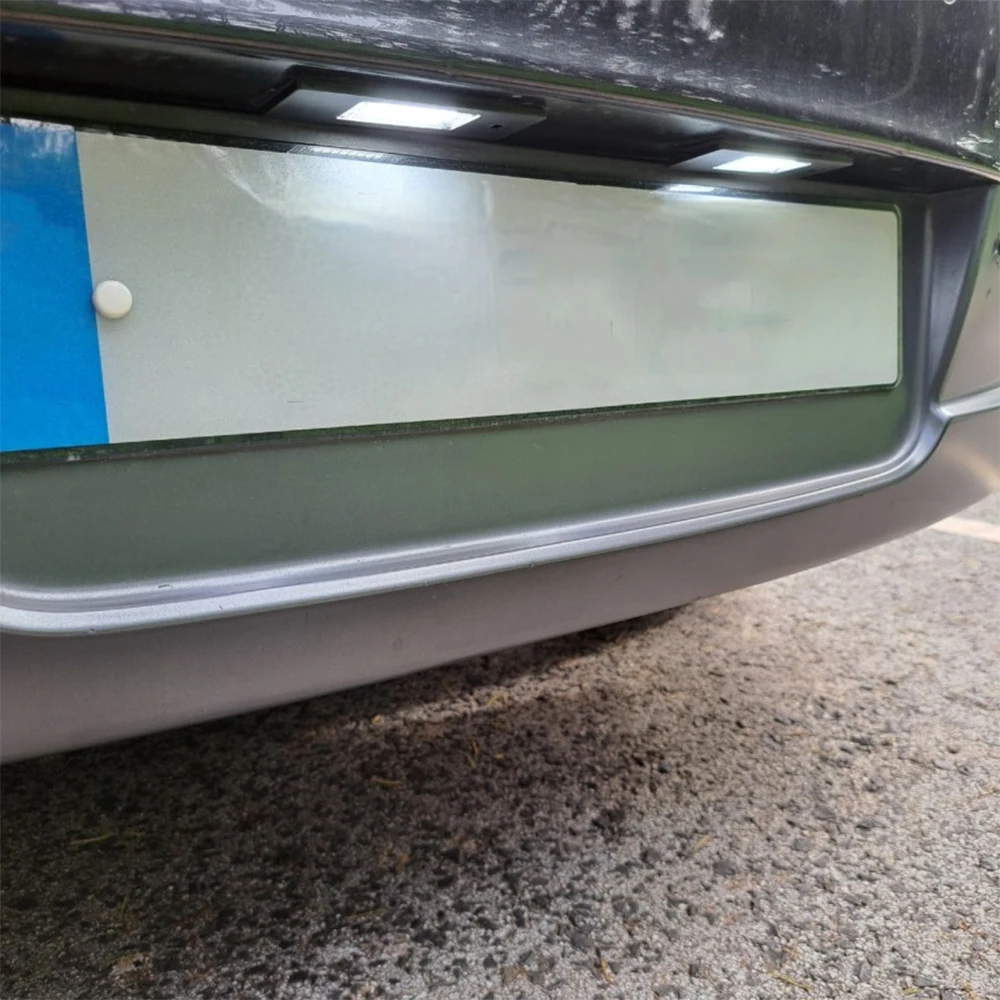 Фото 2 шт. для BMW E81 E87 E63 E64 F20 F12 F13 Z4 E85 E86 E89 K48 F06 для MINI R55 R55N R60 R61 светодиодная лампа освещения номерного знака №2