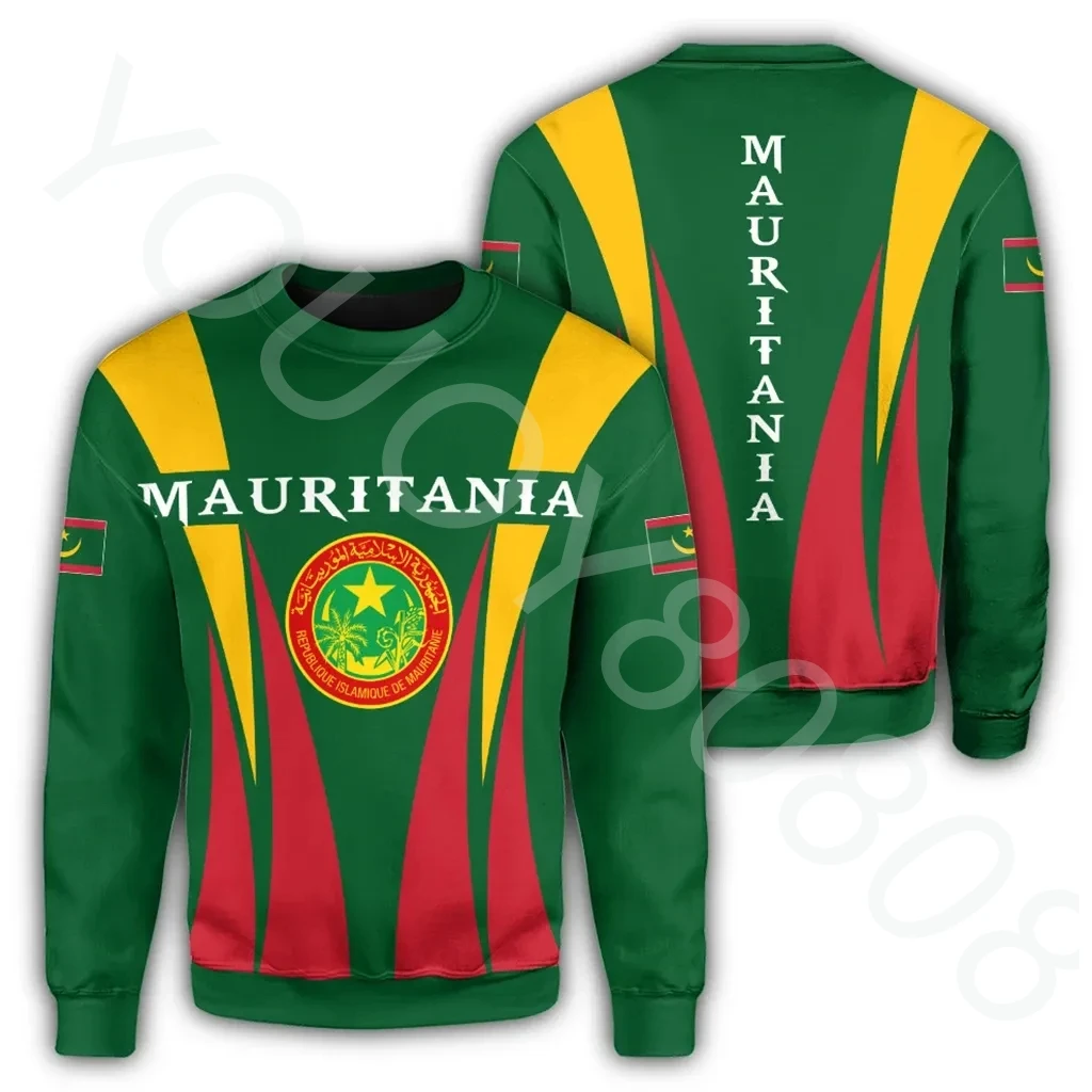 New Men's Sweatshirts Printed Sweatshirts Africa Mauritania Sweatshirts Apex Style Retro Harajuku Casual Clothing