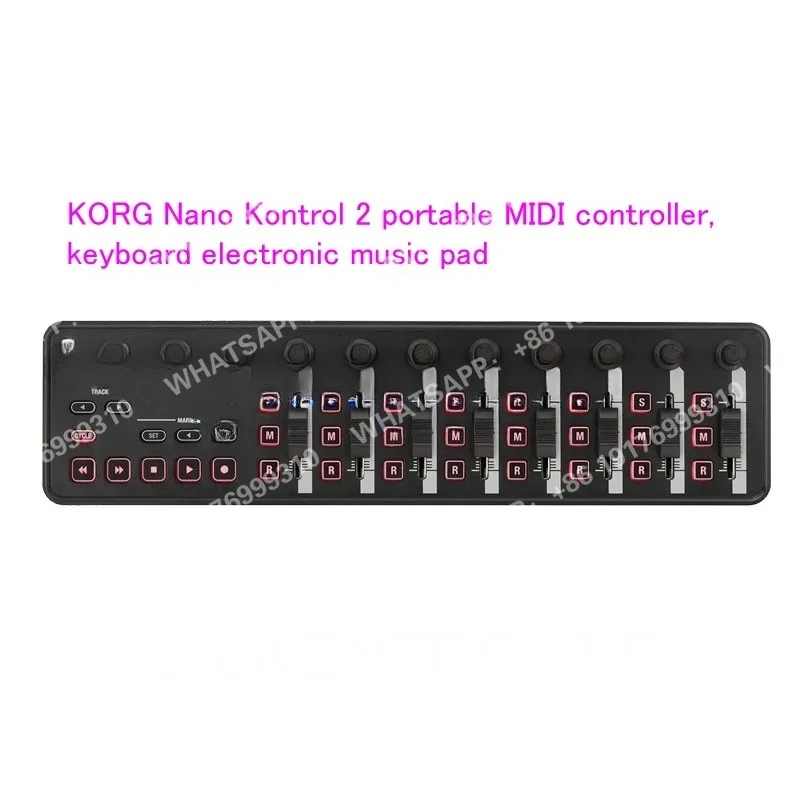 Портативный MIDI-контроллер KORG Nano Kontrol 2 для создания музыки, с клавиатурой и электронными музыкальными пэдами. (art.: 3920d919d64be) - 3920d919d64be