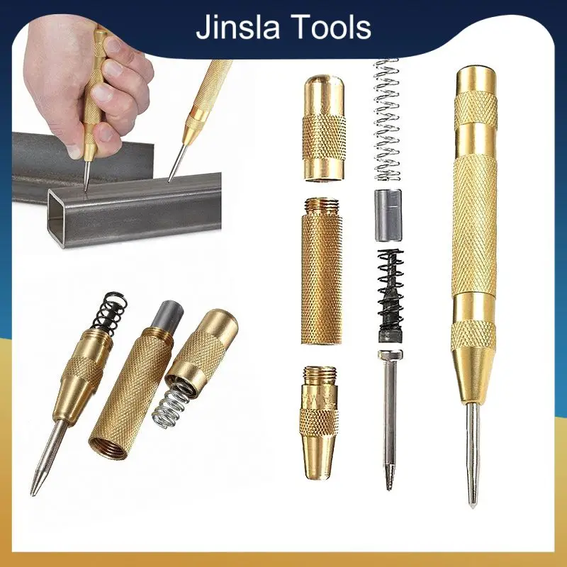 

Automatic Center Pin Punch Spring Loaded Marking Starting Holes Tool HSS Center Punch Stator Punching Marker Woodwork Drill Bit