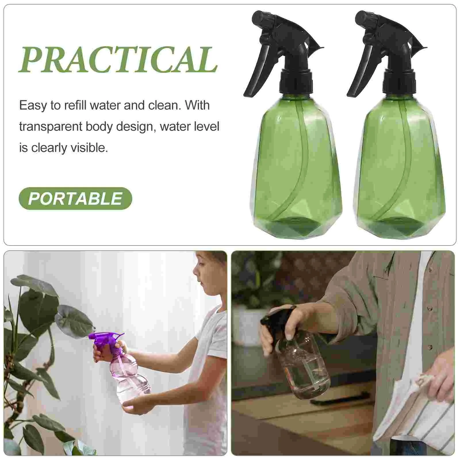 2 шт. распылитель для полива банка воды маленькая лейка парикмахерская