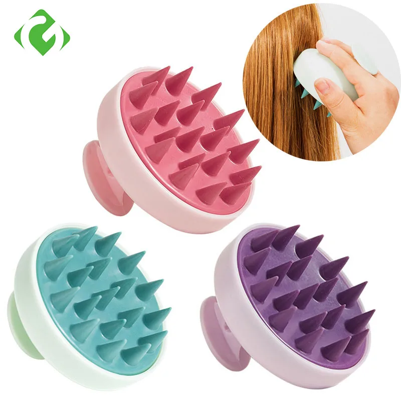 Массажер для волос и кожи головы, расческа для тела, расческа для мытья волос, щетка для душа, спа Массажная щетка для ванны