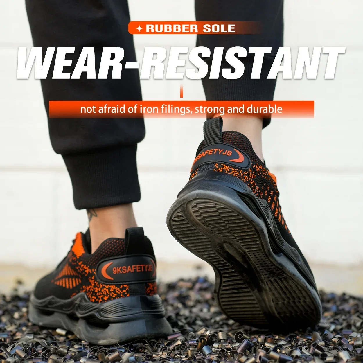 Удобная рабочая обувь защитная против проколов 48 промышленной безопасности