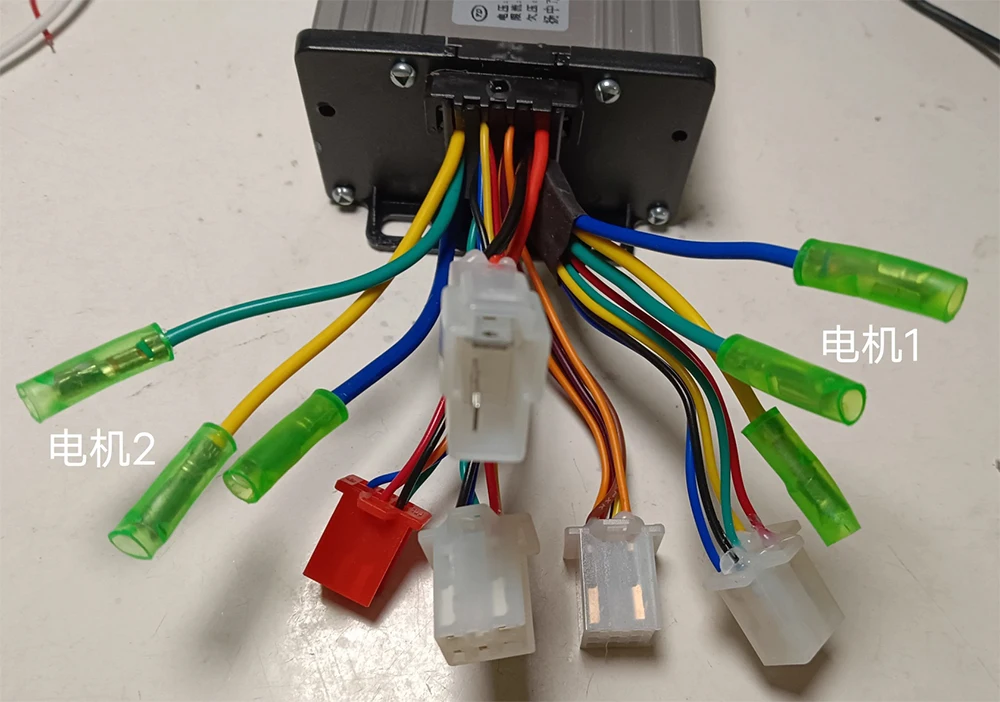 12-трубный мощный 48 В 30 А синусоидальный бесщеточный драйвер контроллера двойного