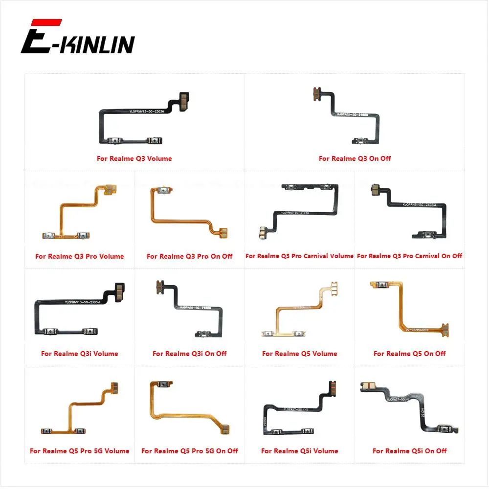 Кнопка включения/выключения питания управления громкостью гибкий кабель для OPPO