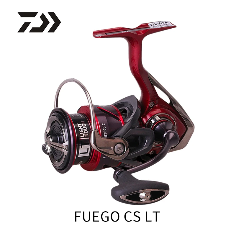Оригинальная Рыболовная катушка для спиннинга в соленой воде Daiwa Fuego CS LT 2021 1000 2000
