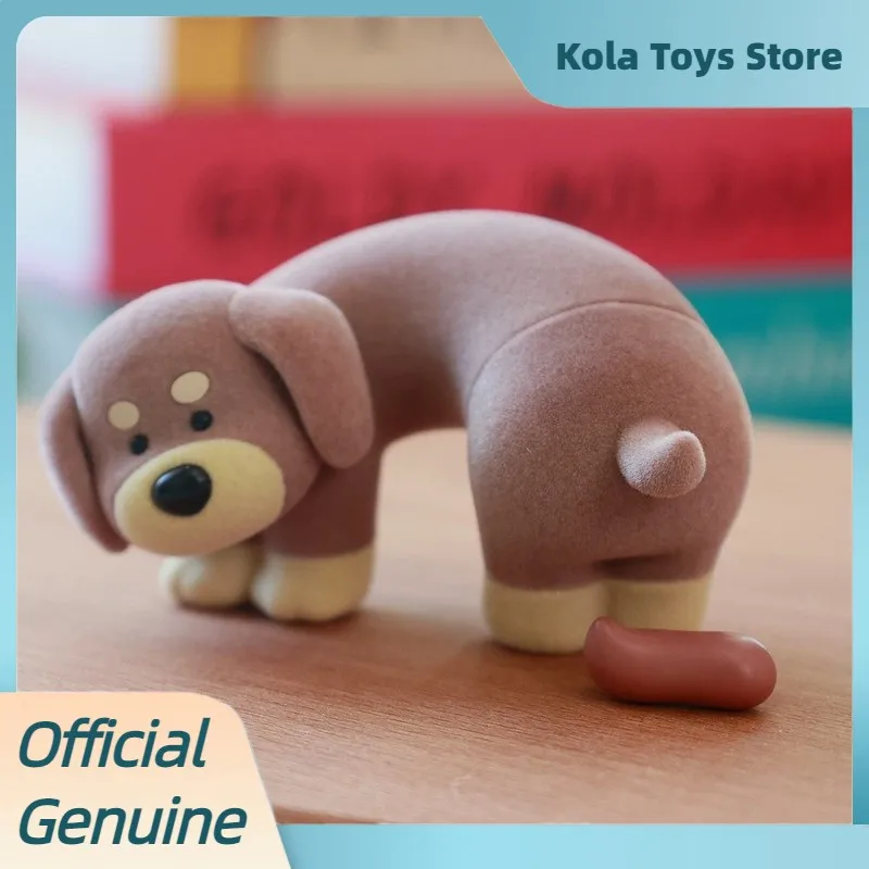 Фото 52Toys Blind Box: Фигурка собаки из серии PooPoo Pups, милый абстрактный дизайнерский сувенир, украшение для рабочего стола, коллекционная игрушка, праздничный подарок №2