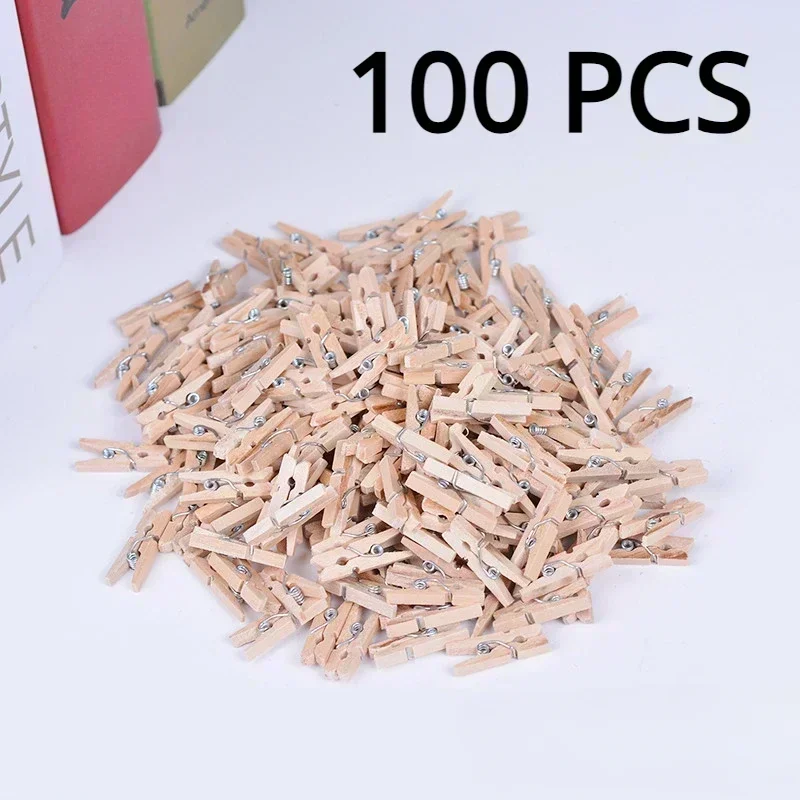 Мини деревянные зажимы для фотографий