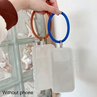 ins trendy soft silicone mobile phone women girls cellphone strap anti lost lanyard hanging cord jewelry bracelet keychain
