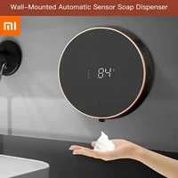 new xiaomi soap dispenser touchless automatic usb liquid foam machine wall mounted infrared induction hand washer sanitizer tool