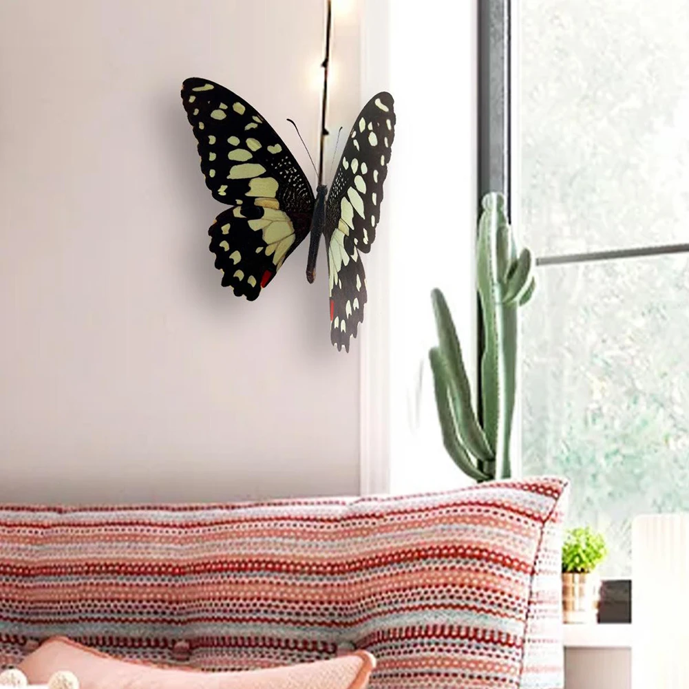 

Bathrooms Large Wall Sticker Butterfly Decor Kitchen Sticker Universal