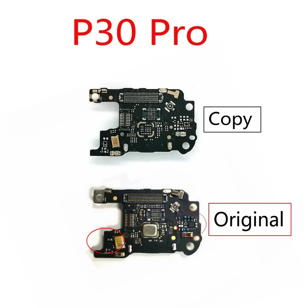 

Новинка устройство для чтения SIM/SD-карт с микрофоном гибкий кабель для Huawei P30 Pro держатель SIM-карты Соединительная плата запасные части