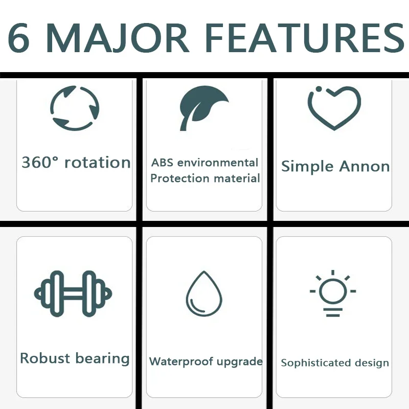 1 шт. настенный держатель для душевой лейки