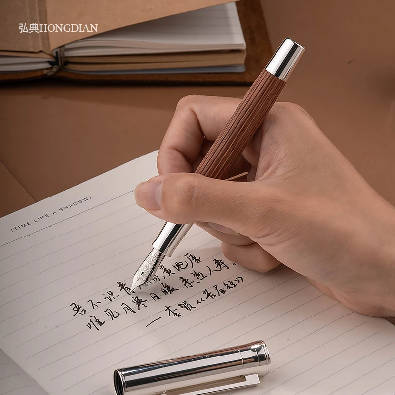 

Перьевая ручка Hongdian с иридистым золотым пером 35#