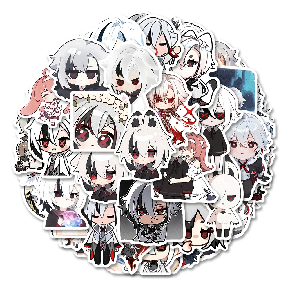 

Sunsyea Genshin Impact Ролевые наклейки 48 шт.