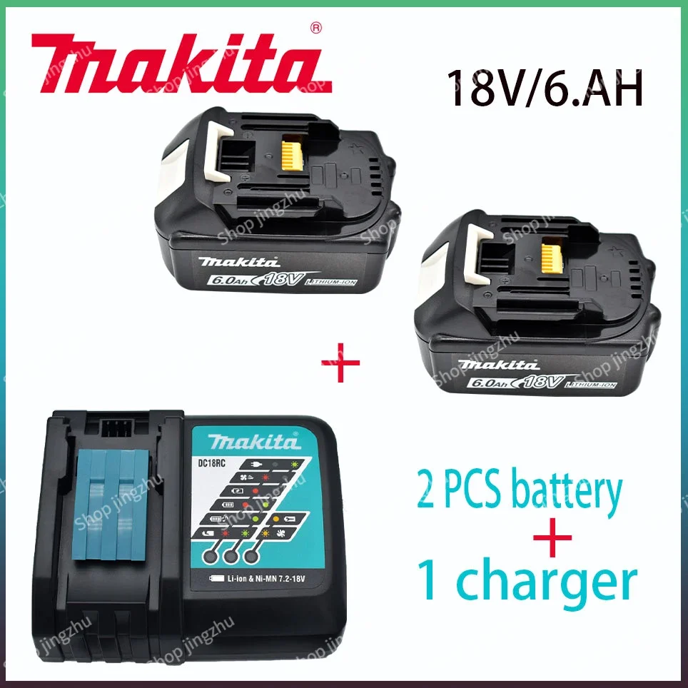 

100% оригинальное зарядное устройство Makita Ач 18 в для литий-ионных аккумуляторов DC18RF BL1840 BL1830 BL1430BL1440 DC18RC зарядный инструмент с USB портом