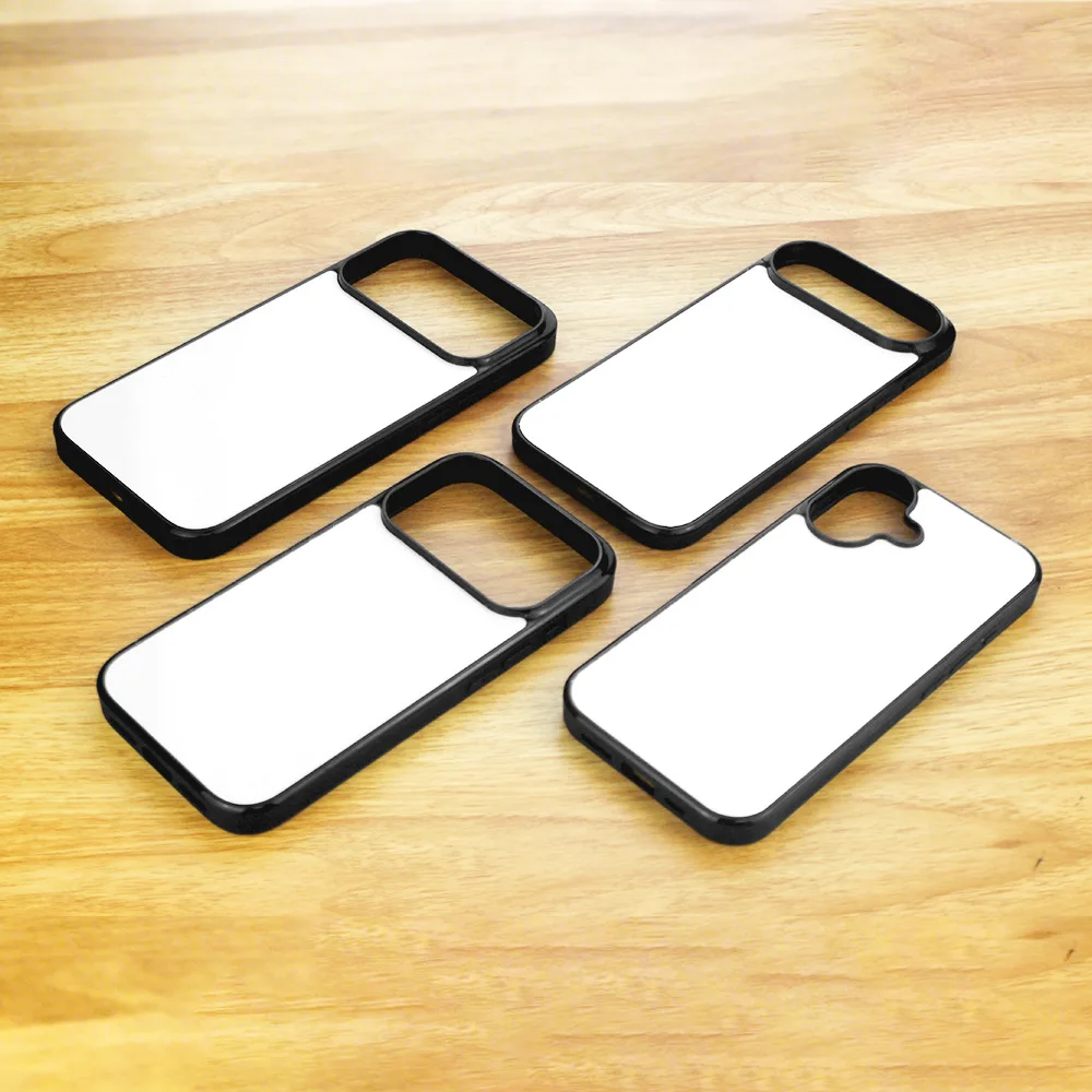 Фото Для iPhone 17 Pro Max 17Air 2D сублимационный чехол из ТПУ для телефона противоударный мягкий чехол с пустым алюминиевым листом 10 шт./лот №4