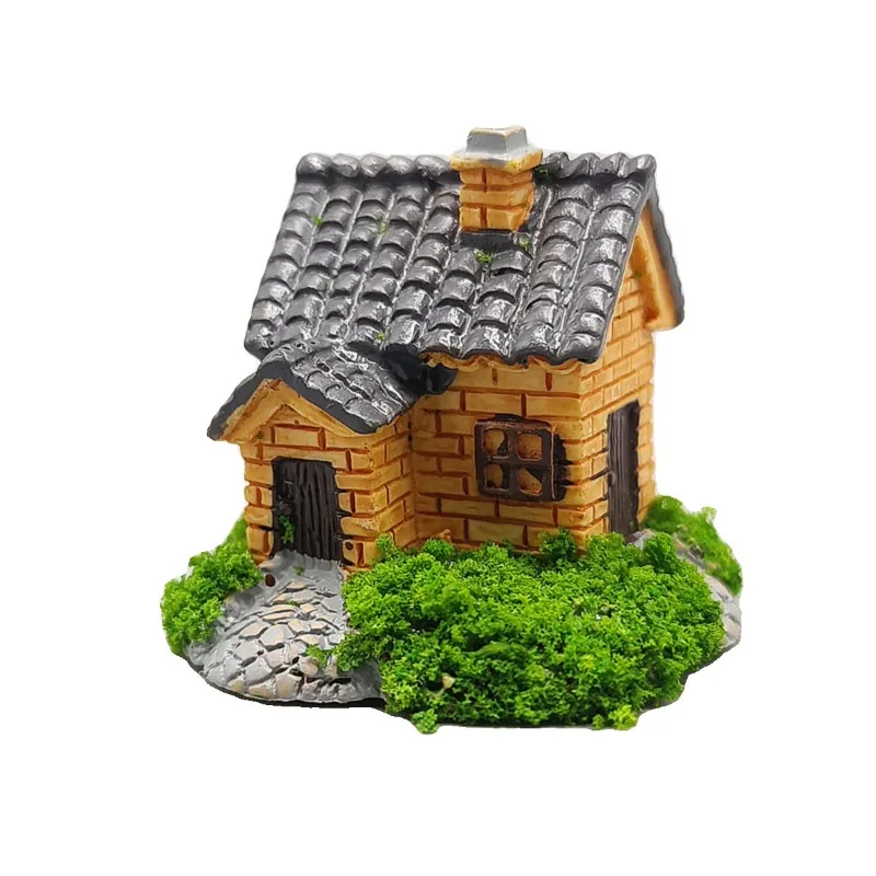 BAIUFOR миниатюрный пейзаж искусственный зеленый цветок деревья DIY украшение для