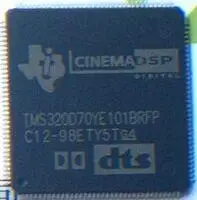 

TMS320D70YE101BRFP QFP новая Оригинальная быстрая доставка