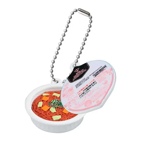 Фото Bandai SNIN RAMYUN Фигурки Модель НЛО Мини-ведро Упаковка Ниссин Жареная Лапша Орнамент Официальный Подлинный №3