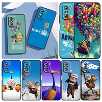 balloon anime up for xiaomi redmi note 10s 10 k50 k40 gaming pro 10 9at 9a 9c 9t 8 7a 6a 5 4x black tpu phone case