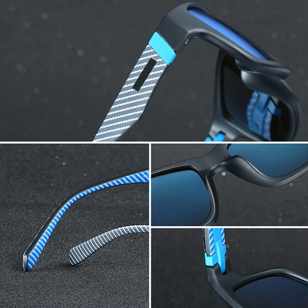 Спортивные мужские и женские поляризационные солнцезащитные очки ручной работы