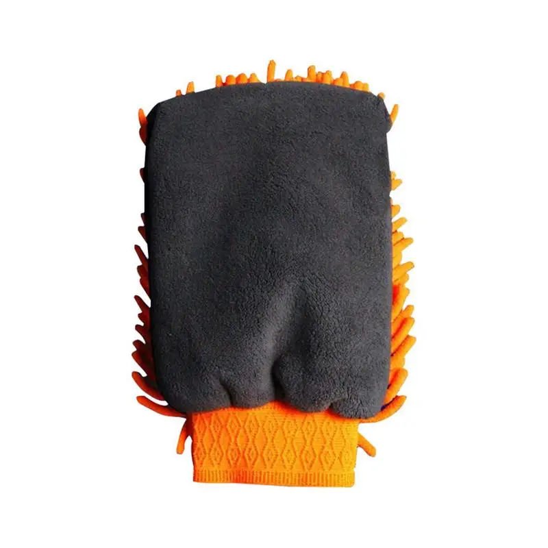 

Microfiber Car Wash Gloves Chenille Car Mitt Cleaning Tool Car Detailing Thick Car Care Detailing Brushes Washer Sponge