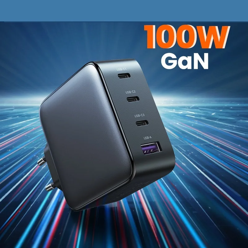 

GaN 100W USB Charger for Macbook tablet Fast Charging for iPhone Xiaomi USB Type C PD Charge for iPhone 13 Phone Charger