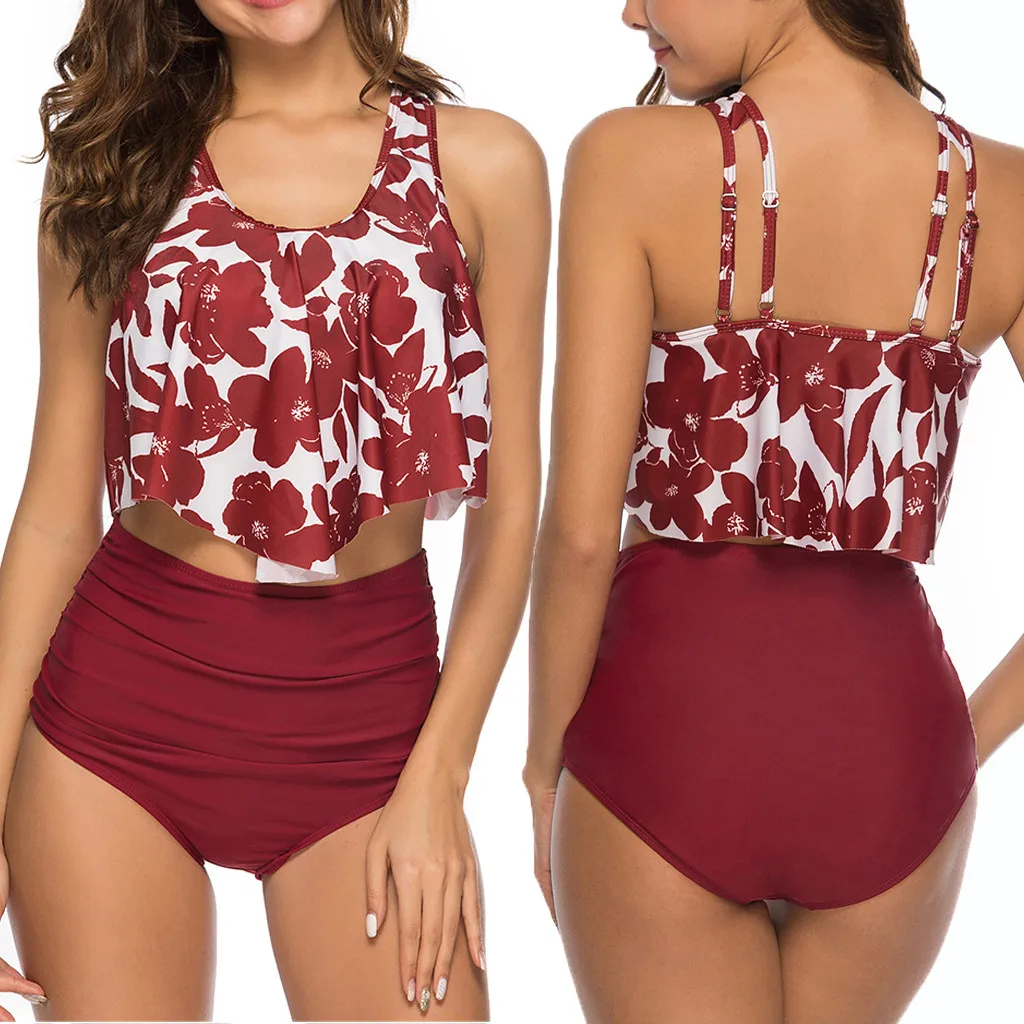 

Boys Bathing Suits Size 14-16 Women Two Piece Sexy Backless Halter Beach Sunflower Bikini Top Sleeves Swimsuit Top 1x