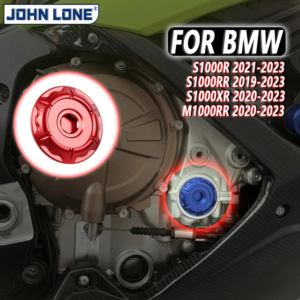 Фото Крышка винта картера двигателя для BMW S1000RR S1000R S1000XR M1000RR 2019-2023, заглушка для проверки ГРМ S1000 M S 1000 RR R XR №1